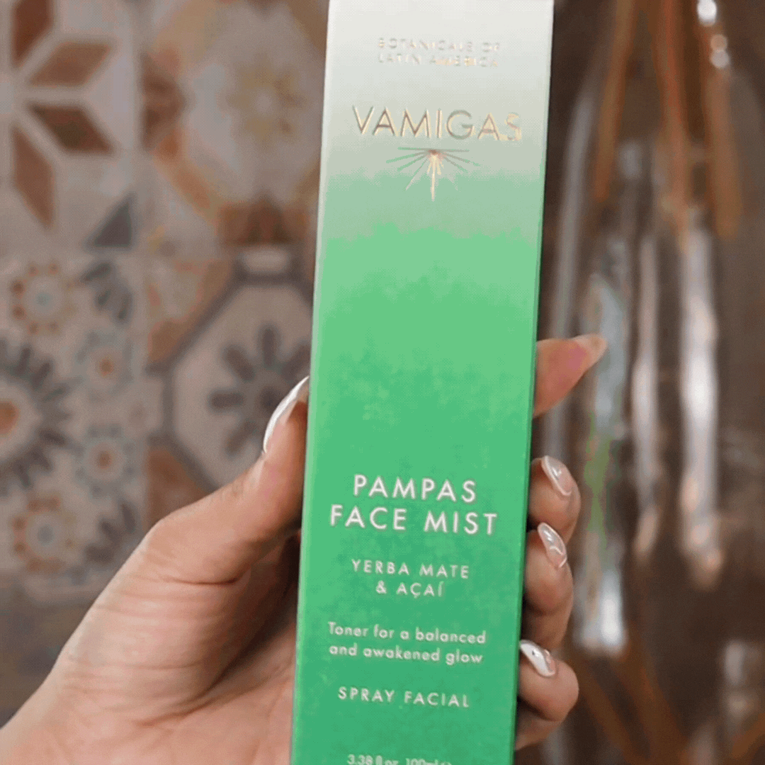 Pampas Herbal Tea Toner Mist - Yerba Mate & Acai